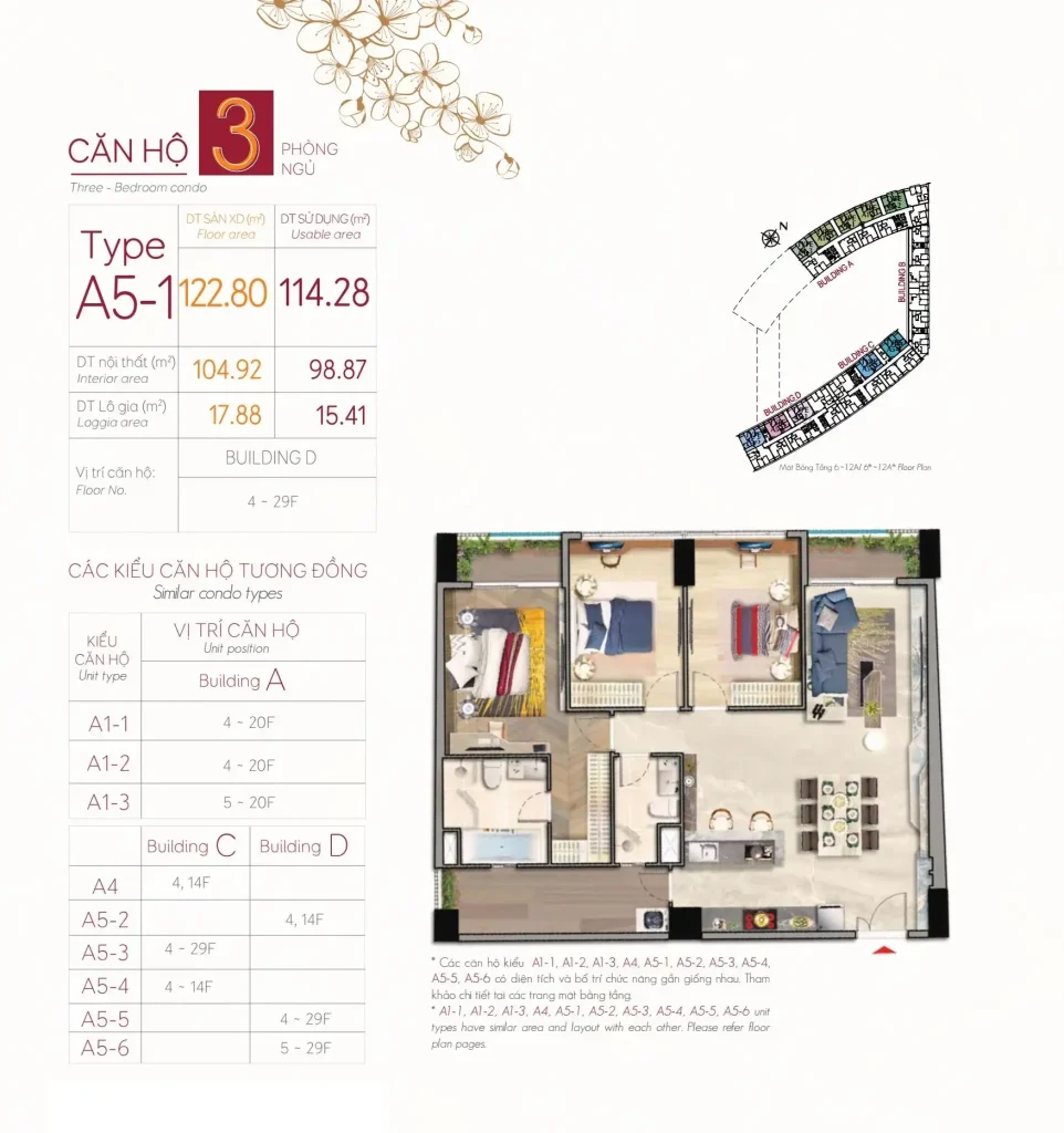 List of nice apartments for rent in Ho Chi Minh City