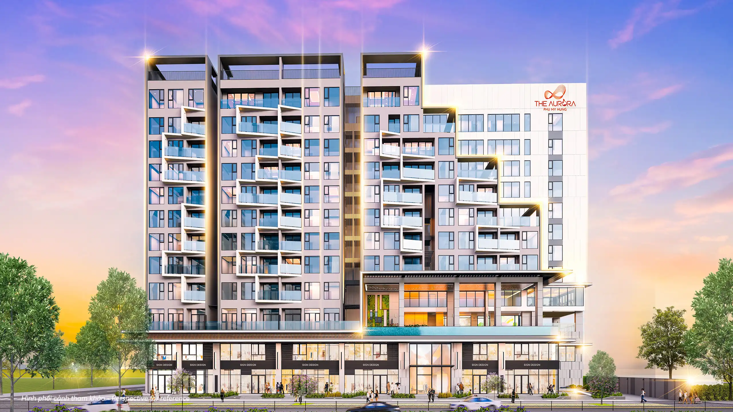 The Aurora 16 The Aurora Phú Mỹ Hưng: Sales, Rent Prices & Luxury Amenities