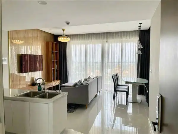 Mid-floor apartment for rent, beautiful design in Masteri An Phu 15 Mid-floor apartment for rent, beautiful design in Masteri An Phu