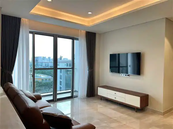 Properties 8 The Horizon Phu My Hung for rent new apartment, 3 bedrooms, pool view
